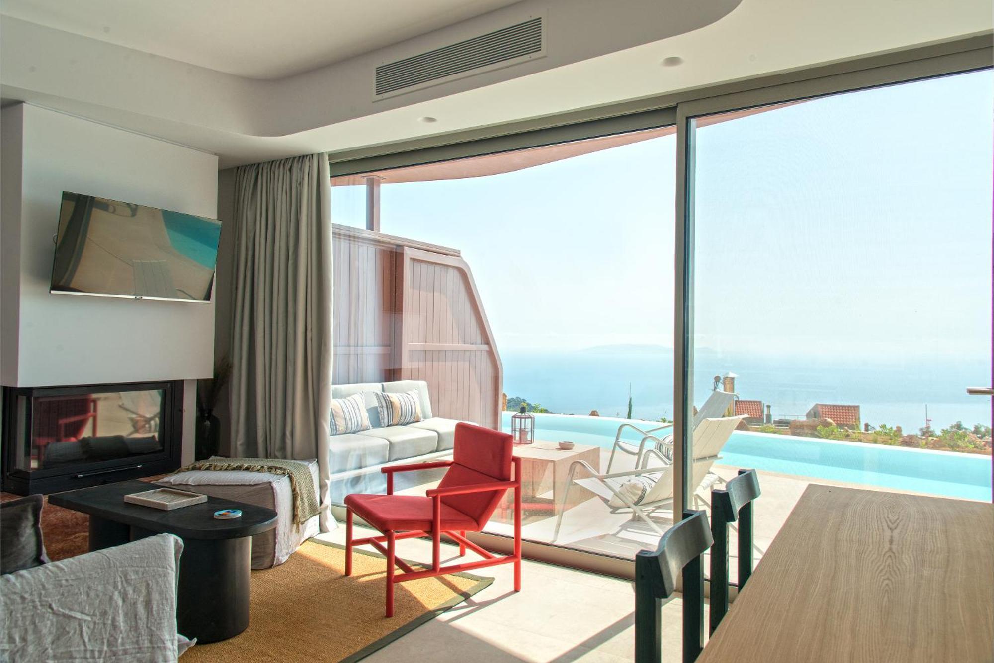 Plethora Luxury Suites Rodhiá المظهر الخارجي الصورة